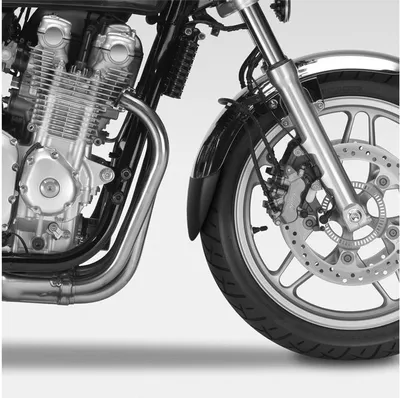 Produktbild von PUIG 9820N Verlängerung des vorderen Schutzblechs  passend fuer HONDA CB1100 Schwarz