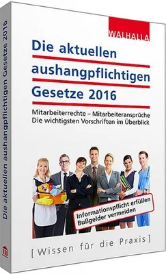 Produktbild von aushangpfl. Gesetze 2016