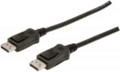 Zdjęcie produktu dla Digitus Kabel przyłączeniowy DisplayPort, 2 m, DisplayPort, DisplayPort, Męska, Męska, 4096 x 2160 px