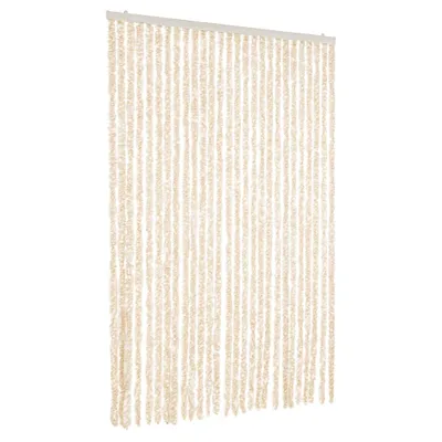 Obrázek produktu pro vidaXL Mucholapka béžová a bílá 118x220 cm žinylka