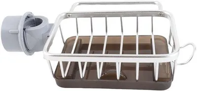 Obrázek produktu pro Držák na nádobí – Organizér do dřezu – Multifunkční – Snadná instalace – Nerezová ocel – Ideální do kuchyně