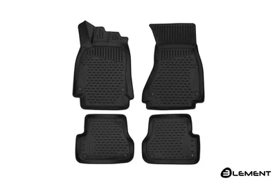 Zdjęcie produktu dla ELEMENT Gumowe dywaniki podłogowe 3D do AUDI A6, 2011-2018, 4 szt.