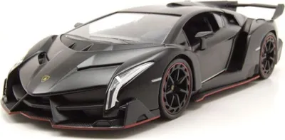 Produktbild von Jada Toys 33615 Lamborghini Veneno 2020 schwarz 1:24