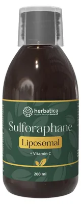 Obrázek produktu pro Lipozomální Sulforafan + Vitamin C - 200 ml - Herbatica