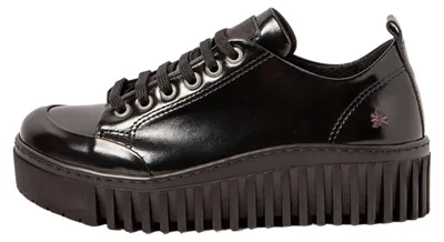Produktbild von Art Sneaker Damen 1535 NAPPA SHINNY BLACK/BRIGHTON Farbe Schwarz