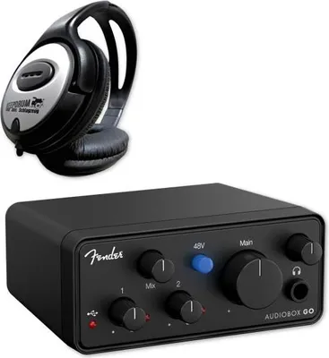 Immagine prodotto di Interfaccia audio Fender AudioBox Go a 2 canali con cuffie