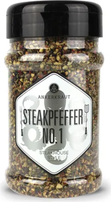 Produktbild von Steakpfeffer No. 1, 200g im Streuer