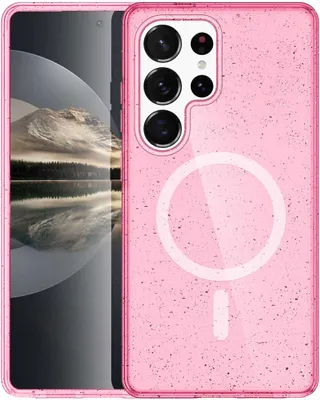 Immagine prodotto di imoshion Sparkle Back Cover con MagSafe Samsung Galaxy S24 Ultra - Rosa glitterato