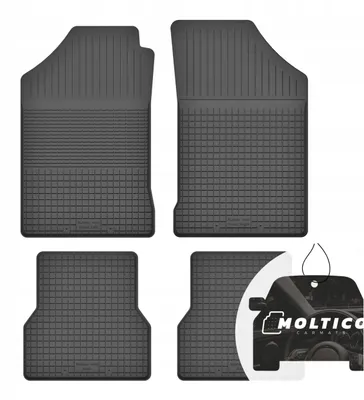 Produktbild von Gummi Fußmatten Set mit Rand Allwetter für Seat Toledo I 1992-1999