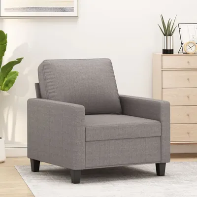 Produktbild von Möbel Sessel Taupe 60 cm Stoff - Klassische Sofas 359154