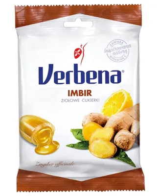 Obrázok produktu pre Verbena Cukierki Imbir, 60 g