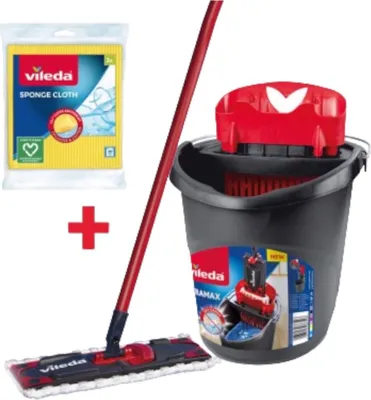 Zdjęcie produktu dla Vileda Ultramax Box mop+ cloths 3 pcs.