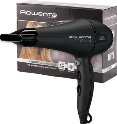 Image de Rowenta Signature Pro Ac CV7810 Sèche-cheveux professionnel 2200 watts avec moteur (34,99)