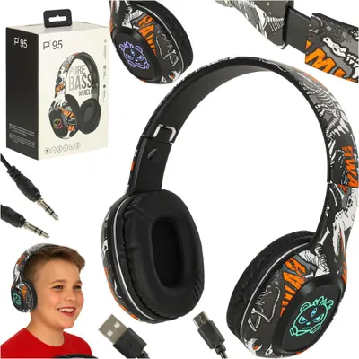 Obrázek produktu pro Bezdrátová Bluetooth sluchátka do uší - černá