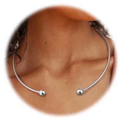 Imagen del producto de Cadena para mujer de 14 a 15 cm, fabricada en acero inoxidable