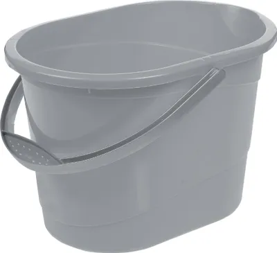 Image de keeeper 1078713000000 keeeper Seau de nettoyage "thies", ovale, 13 litres, gris nordique