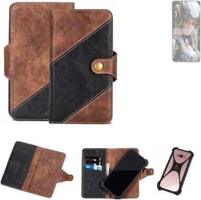 Produktbild von K-S-Trade Handyhülle Schutzhülle Bookstyle Case kompatibel mit Cubot Max 5 Klapphülle Cover Hülle Schutztasche 1x