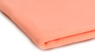 Produktbild von Polar Fleece Stoffe 200 g/m2 Papaya 50 x 155 cm