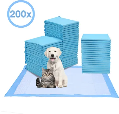 Immagine prodotto di Yakimz Tappetino per la toilette del cane Tappetino per l'addestramento dei cani Tappetino per l'igiene del cucciolo Tappetino monouso 60*60cm - 200X