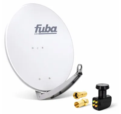 Produktbild von Fuba DAA 780 G Sat Anlage Schüssel Grau PremiumX Quad LNB 8x F-Stecker