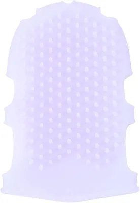 Productafbeelding van Massagehandschoen van siliconen - voor een schone reiniging - massageborstel - badborstel - roze