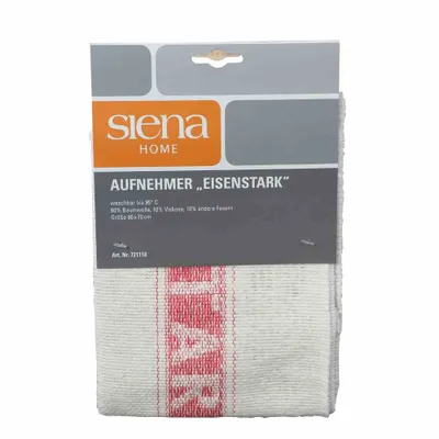 Produktbild von Siena Home 907-50674 Scheuertuch Aufnehmer eisenstark 60 x 70 cm, weiß
