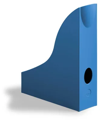 Immagine prodotto di Cartella per riviste Eco A4 in plastica riciclata 73x306x241 mm blu confezione da 6