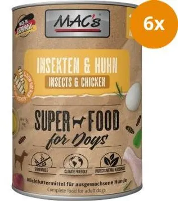 Produktbild von MAC's Dog Insekten & Huhn Dose 750 g