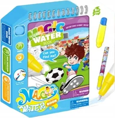 Immagine prodotto di Libro Da Colorare Con Pennarello Ad Acqua Sport 0329