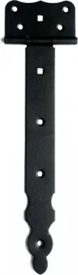 Produktbild von BKshop | Scharnier - Zier-Scharnier ZBR 300C - 300x40x85mm - Schwarz - Robustes Design - Vielseitige Anwendung