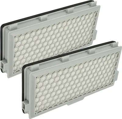 Produktbild von vhbw 2x Staubsaugerfilter kompatibel mit Miele Complete C3 Silence Ecoline Staubsauger - HEPA Abluft-Filter Weiß