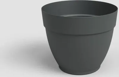 Image de Pot de fleurs ARTEVASI Capri Campana, 35 x 35 x 29,4 cm, Anthracite, 20L, Résistant au gel, Intérieur/Extérieur