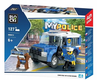 Image de Klocki Blocki MyPolice Voiture-prison