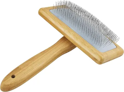 Obrázok produktu pre Hrebeň pre domáce zvieratá, samočistiaci, pre psov a mačky, pre dlhé a krátke vlasy, kefa na starostlivosť o