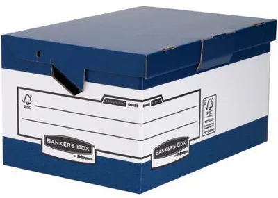 Obrázok produktu pre Fellowes 0048901, Odkladacia schránka, Modrá, Biela, Obdĺžnikový, Papája, Jednofarebné, Vnútorný