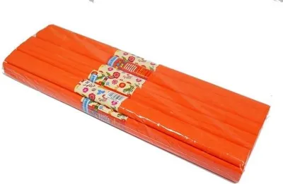 Image de Papier froissé 06 orange foncé (10pcs)