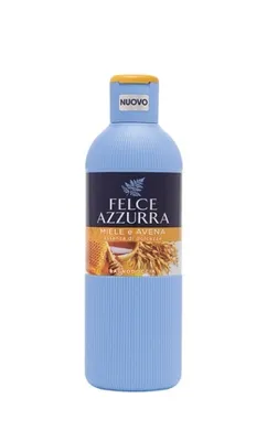 Produktbild von Gel pro tělo Felce Azzurra s jemnou vůní vanilky a ebenového dřeva, 650 ml.