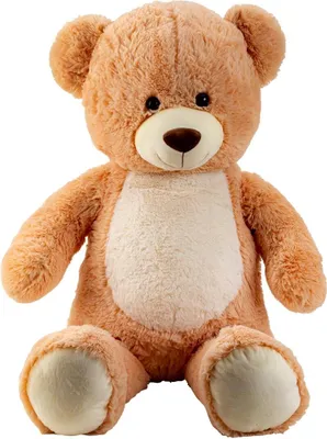 Produktbild von XXL Teddybär mit hellem Bauch 100cm Kuscheltier Teddy