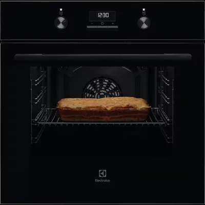 Produktbild von AEG Electrolux Einbaubackofen / Reinigung mit Wasserdampf / Grillfunktion / A / Schwarz KOFGH40BK