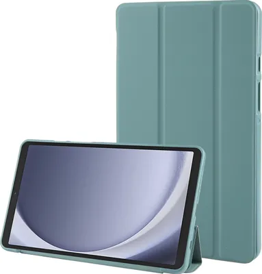 Produktbild von Mobigear Tri-Fold Gel  Samsung Galaxy Tab A11 Hülle TPU,Kunstleder Klapphülle - Grün
