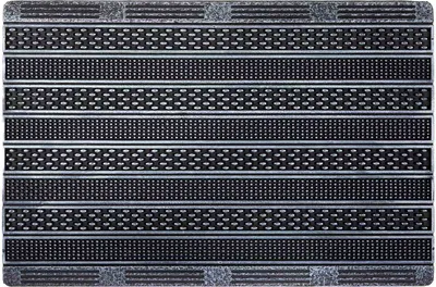 Image de Tapis de propreté Astra Indoor et Outdoor RUBIC Argent 40 x 60 cm