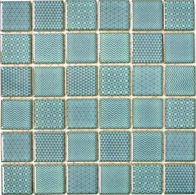 Produktbild von Keramikmosaik CH E3 30x30 cm grau