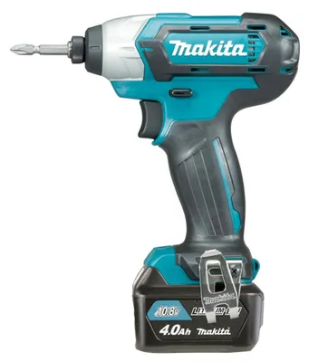Produktbild von Makita TD110DSMJ, Schlagschrauber, Schwarz, Türkis, 1/4", 2600 RPM, 110 Nm, 3 m/s²