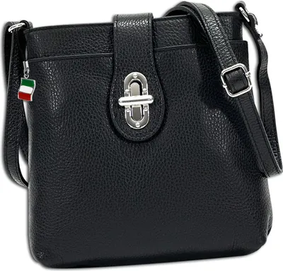 Produktbild von Florence Leder Tasche Umhängetasche schwarz OTF828S
