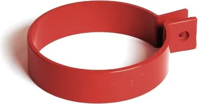 Produktbild von BRYZA Rohrschelle aus Metall Ø 110 mm, Rot RAL 3011