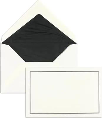 Produktbild von Trauerumschläge 118x182mm 105g/qm gummiert VE=100 Stück weiß