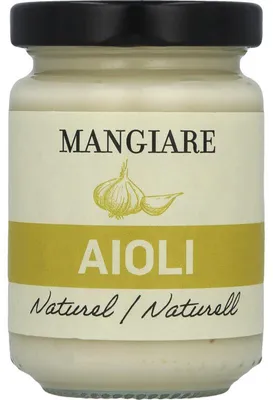 Produktbild von Mangiare Allioli 130g – Cremige Knoblauchmayonnaise, ideal für Grill & Küche