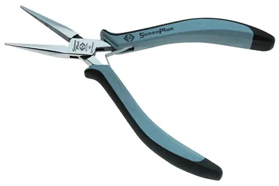 Zdjęcie produktu dla C.K Tools T3777D 150 - Spitzzange - Stahl - Schwarz/Blau (T3777D 150)