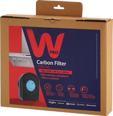 Produktbild von 2 x Wpro Aktivkohlefilter DKF42 481281718522 CHF200 484000008577