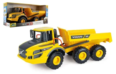 Immagine prodotto di Auto Camion Volvo Worxx plastica 55cm 1:15 in scatola 57x27x20cm